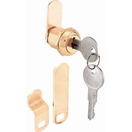 5/8-Inch Brass Drawer/ Cabinet Lock