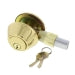 Howard Berger Mobile Home Single Cylinder Deadlock Polished Brass