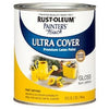 Painter's Touch Ultra Cover Latex Paint, Sun Yellow Gloss, 1-Qt.