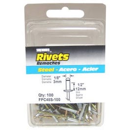 100-Pack Long Steel Rivets