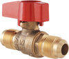 LDR Industries 1/2-inch Heavy Duty Gas Ball Valve, Brass