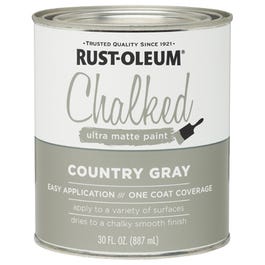 Chalked Paint, Gray, 30-oz.