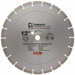 Circular Saw Blade, Contractor Dry/Wet, 12-In.