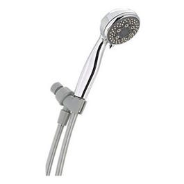 3-Spray Massaging Handheld Showerhead, Chrome