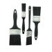 GAM 4-Piece Polyester XX Plastic Handle Brush Set