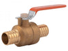 Sharkbite Brass Crimp Ball Valve 1 in. x 1 in.