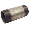 Galvanized Pipe Fitting, Nipple, 1/2 x 6-In.