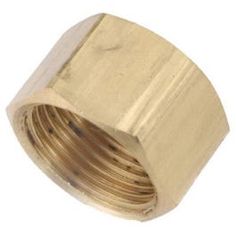 Compression Cap, Brass, 3/8-In.