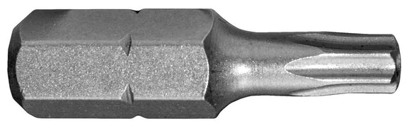 Century Drill And Tool Security Star Insert Bit T15 1″ S2 Steel Screwdriver Bit