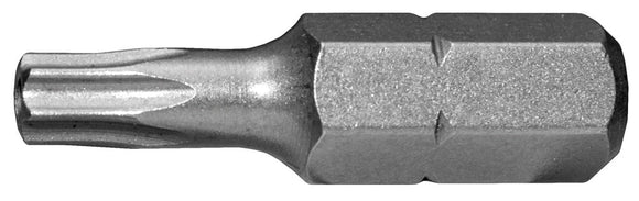 Century Drill And Tool Security Star Insert Bit T27 1″ S2 Steel Screwdriver Bit