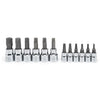 Crescent 12 Pc. 1/4 & 3/8 Drive Torx® Bit Socket Set