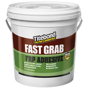 Titebond GREENchoice Fast Grab FRP Construction Adhesive 4 Gallons Light Brown