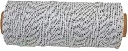 NYLON TWINE-BONDE D #18 X 500 8 OZ PK/BK