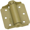 National 3 In. BakEnamel Brass Full-Surface Spring Door Hinge (2-Pack)