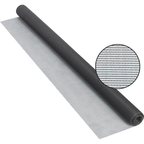 Phifer 36 In. x 25 Ft. Charcoal Fiberglass Screen Cloth