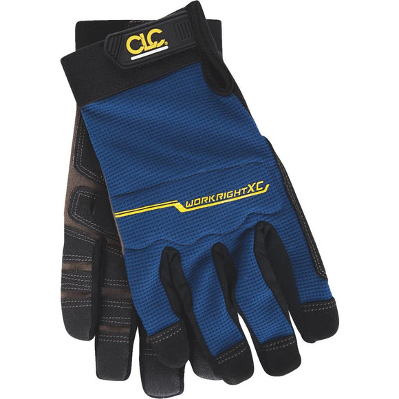 CLC Workright XC Men's XL Synthetic Leather Flex Grip High Performance Glove
