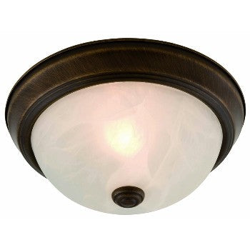 Hardware House 119962 Ceiling Light, Oil Rubbed Bronze-Two Pack ~ 13.75