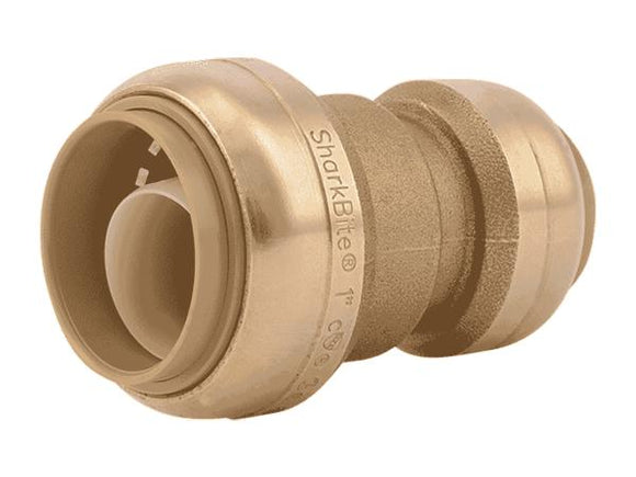 Sharkbite Brass Push Reducing Coupling 1 in. x 3/4 in.