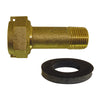 Braxton Harris Company 3/4″ IPS Brass Water Meter Coupling w/ Gasket