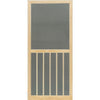 Kimberly Bay 1 in. x 32 in. x 80 in. 5-Bar Stainable Screen Door, Unfinished
