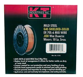 K-T Industries Mig Wire E70s-6 .030 10 Lb