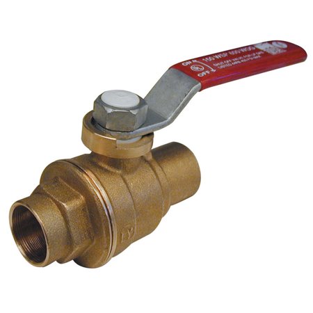 B & K Industries Series 7710S Brass Ball Valve 3/4