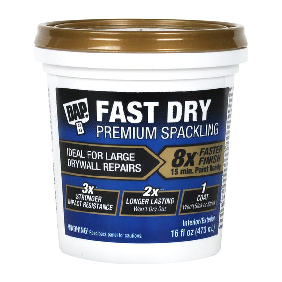 DAP FAST DRY Premium Spackling 1 Quart