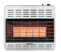 Empire Radiant Vent Liquid Propane Gas Heater with Thermostat 25,000 BTU