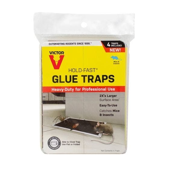 Victor® Hold-Fast® Disposable Mouse Glue Traps