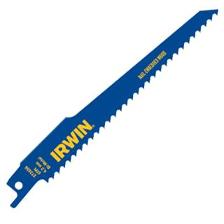 Irwin Nail Embedded Wood Cutting Reciprocating Blades 12inch 6 TPI