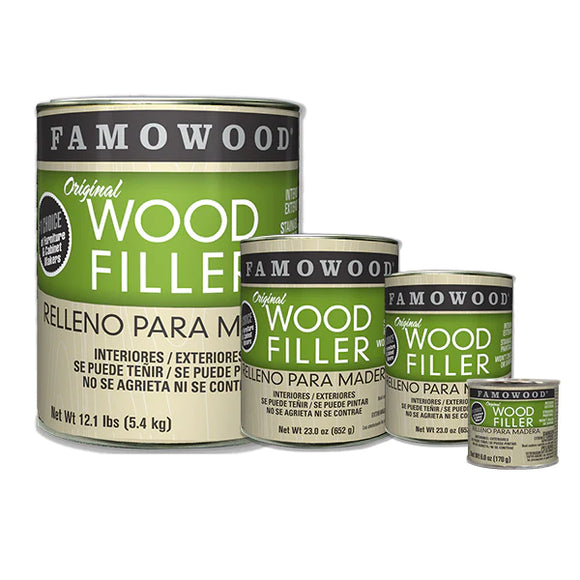 Eclectic FamoWood Original Wood Filler 6 Oz. Mahogany